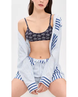 lemlem ASHA Scoop Top Zafi Navy - サムネイル5