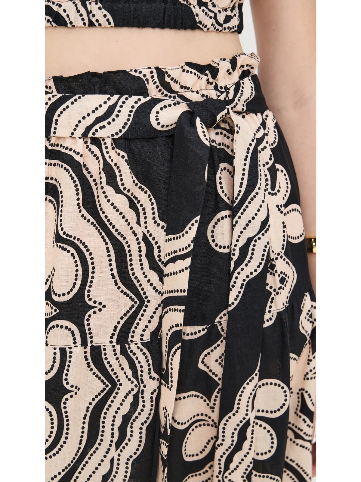 lemlem Sanaa Skirt Niku Black - 画像6