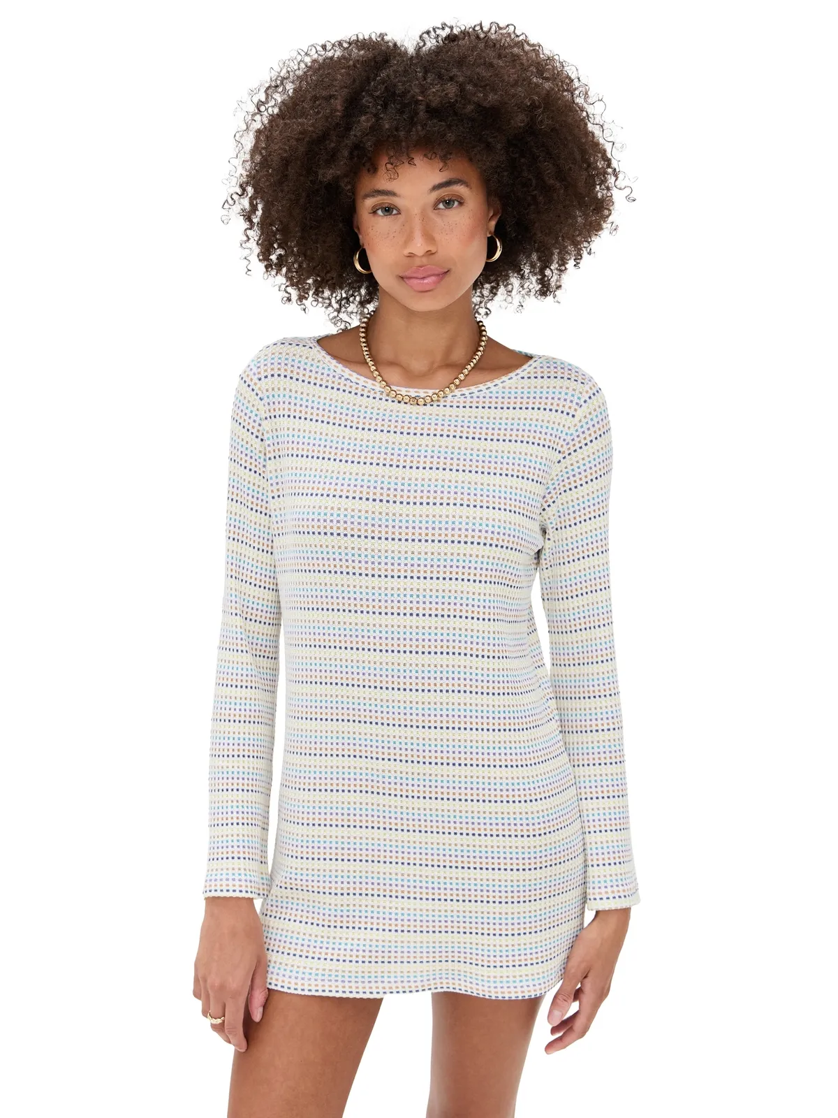 LE BOP ビアリッツカバーアップ レトロ ワッフル XL - 画像1