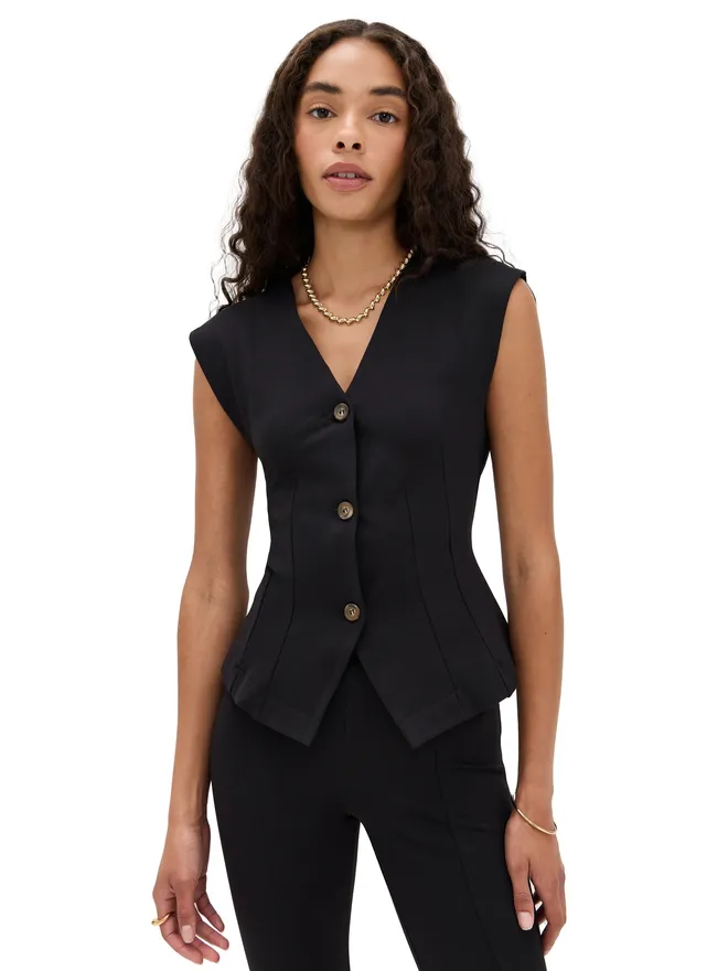 LE BOP LE BOP Isla Vest Blackの商品画像