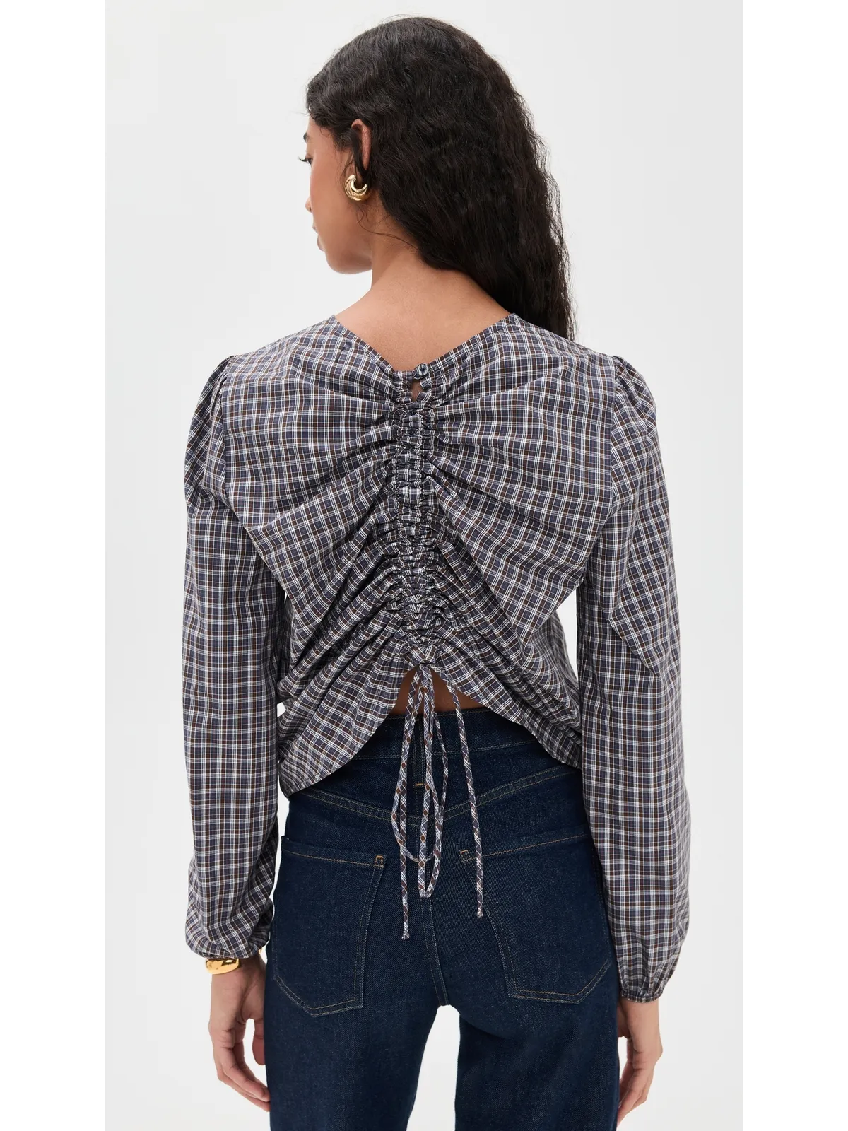 LE BOP Fallon Top チョコレートチェック - 画像3