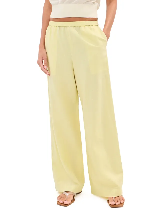 LE BOP LE BOP Margot Linen Pants Honeydewの商品画像