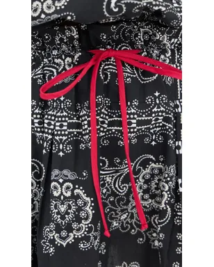 LE BOP Madeline Skirt バンダナ柄 ブラック - サムネイル6