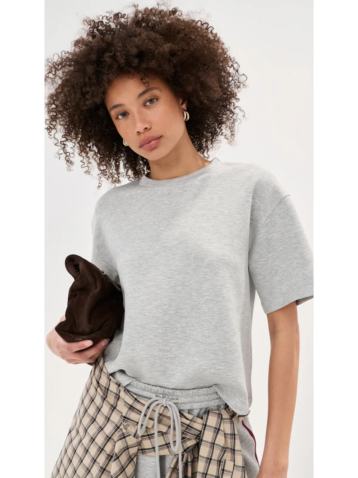 LE BOP Cece Tシャツ ヘザーグレー - 画像2