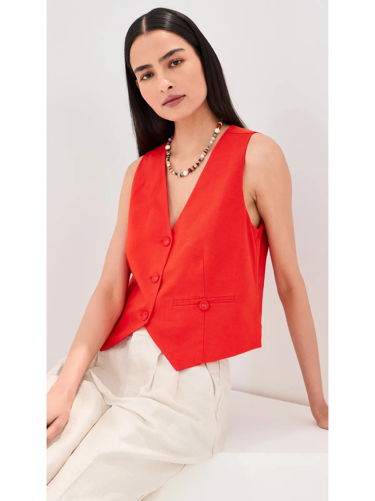 LE BOP Simone Vest Clam Bake - 画像2