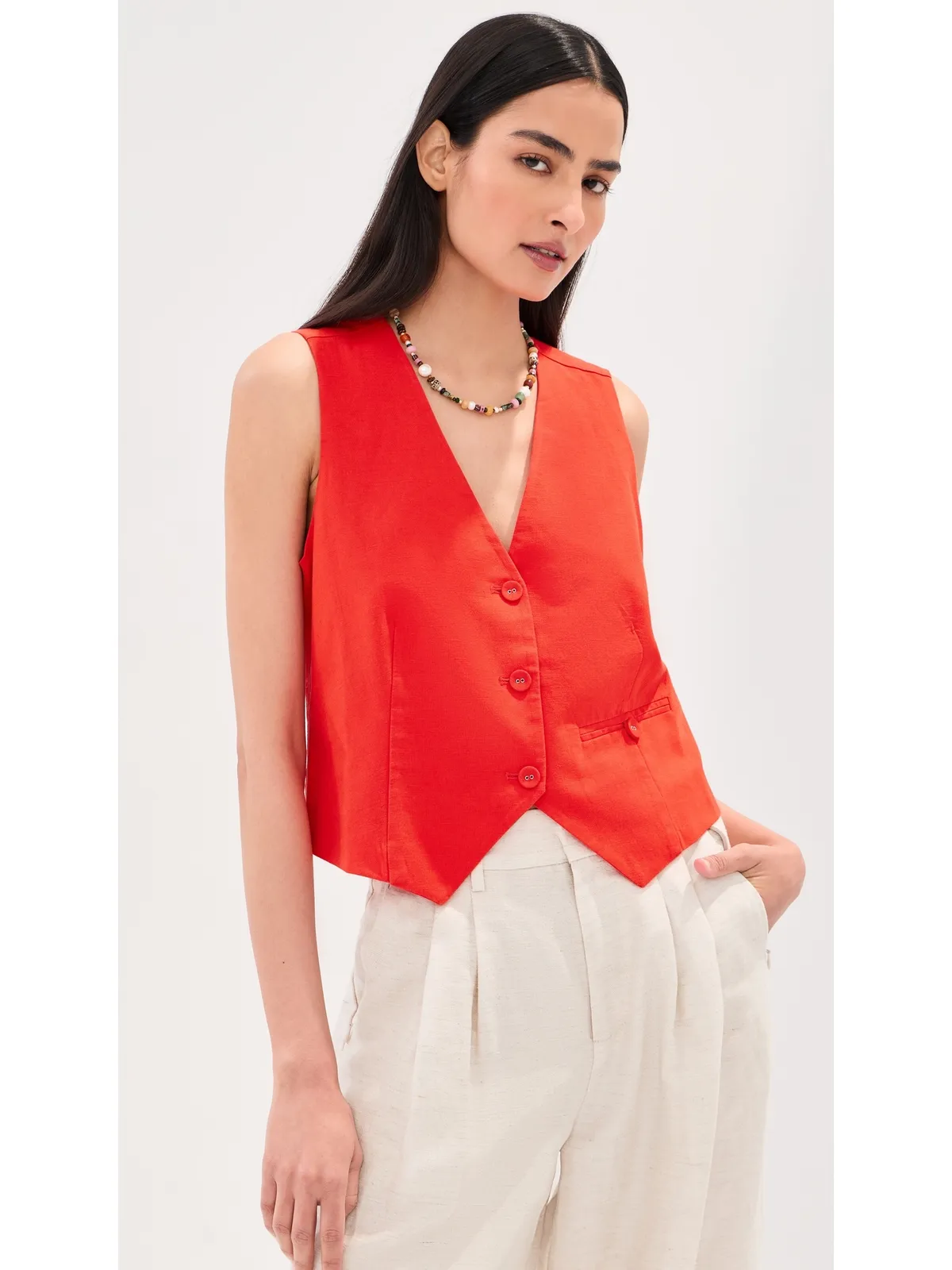 LE BOP Simone Vest Clam Bake - 画像3
