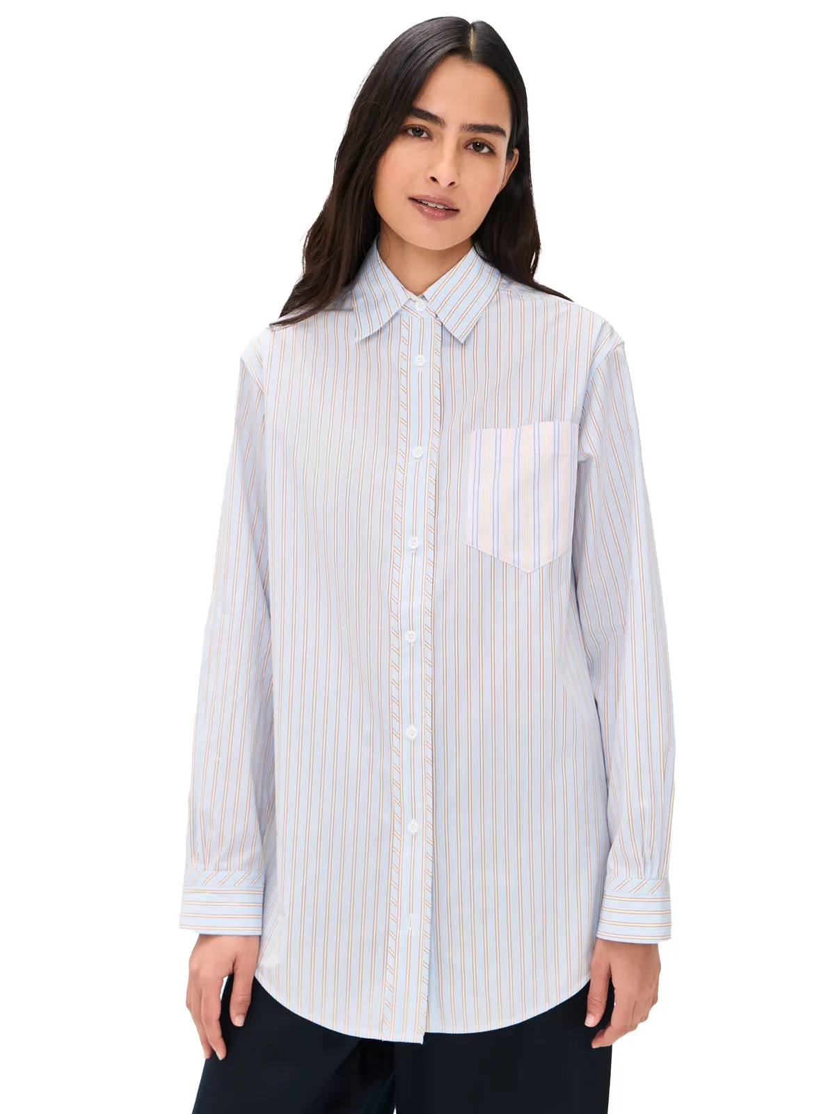 Lee Mathews Pip Shirt Stripe - 画像1