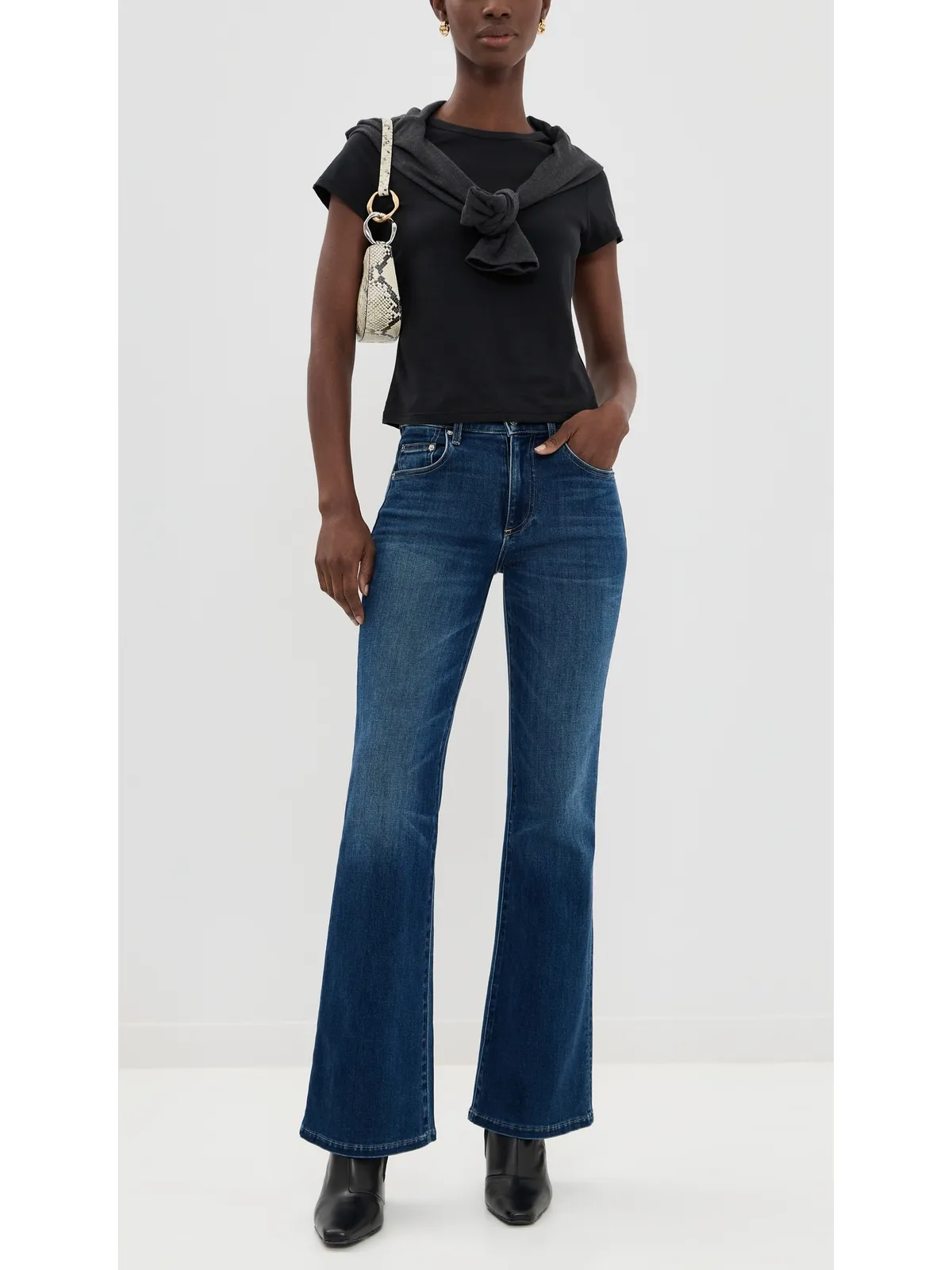 LE JEAN ベビー・ブートカット・ミッドハイライズジーンズ - 画像5