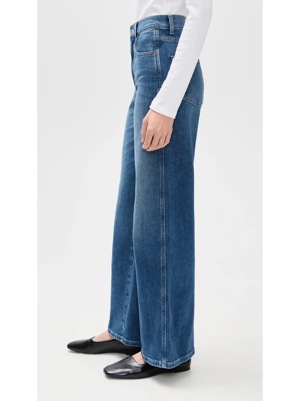 LE JEAN ジュリエット ワイドレッグジーンズ - 画像4