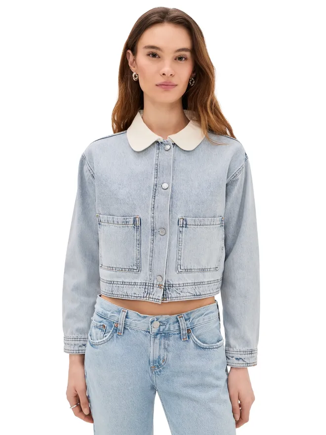 LE JEAN LE JEAN コラ ジャケットの商品画像