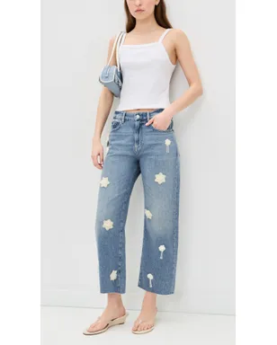LE JEAN フラワー ノマド アンクルジーンズ ムーンフラワー - サムネイル5