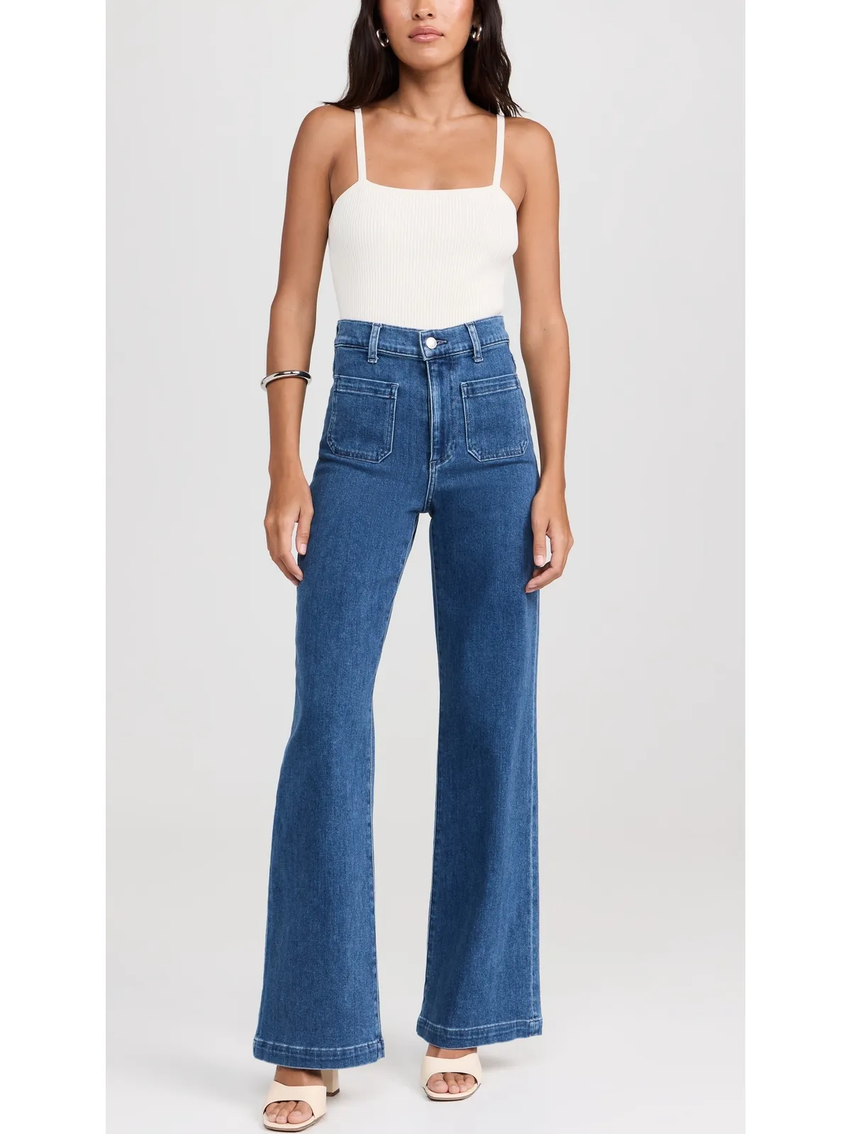 LE JEAN Virginia Wide Leg Jeans Love Song - 画像5