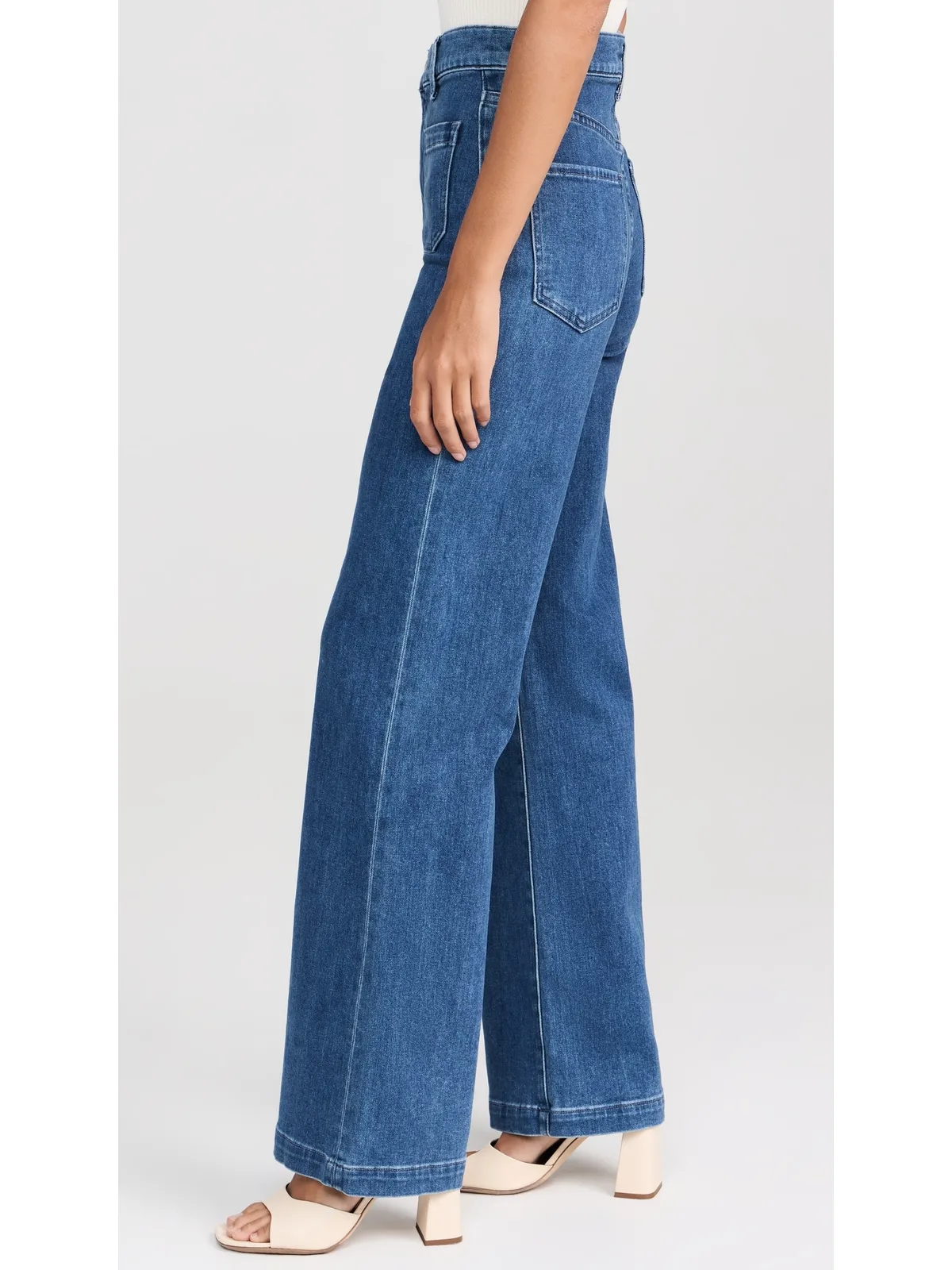 LE JEAN Virginia Wide Leg Jeans Love Song - 画像4