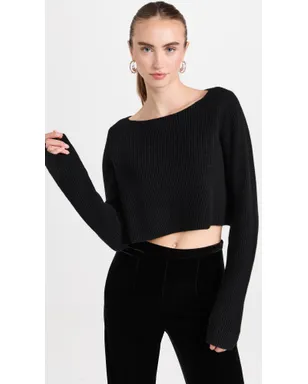 Le Kasha Cannes カシミア クロップドセーター - サムネイル2