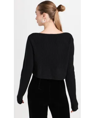 Le Kasha Cannes カシミア クロップドセーター - サムネイル3