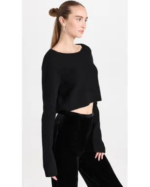 Le Kasha Cannes カシミア クロップドセーター - サムネイル4