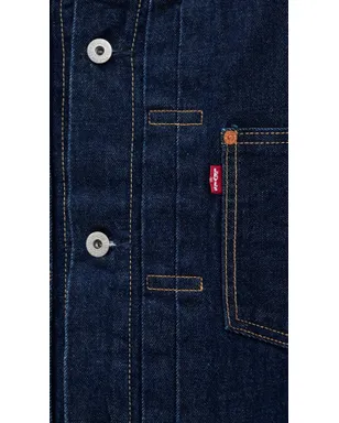 Levi's Type I トラッカー ジャケット ニューセルビッジ リンス - サムネイル6