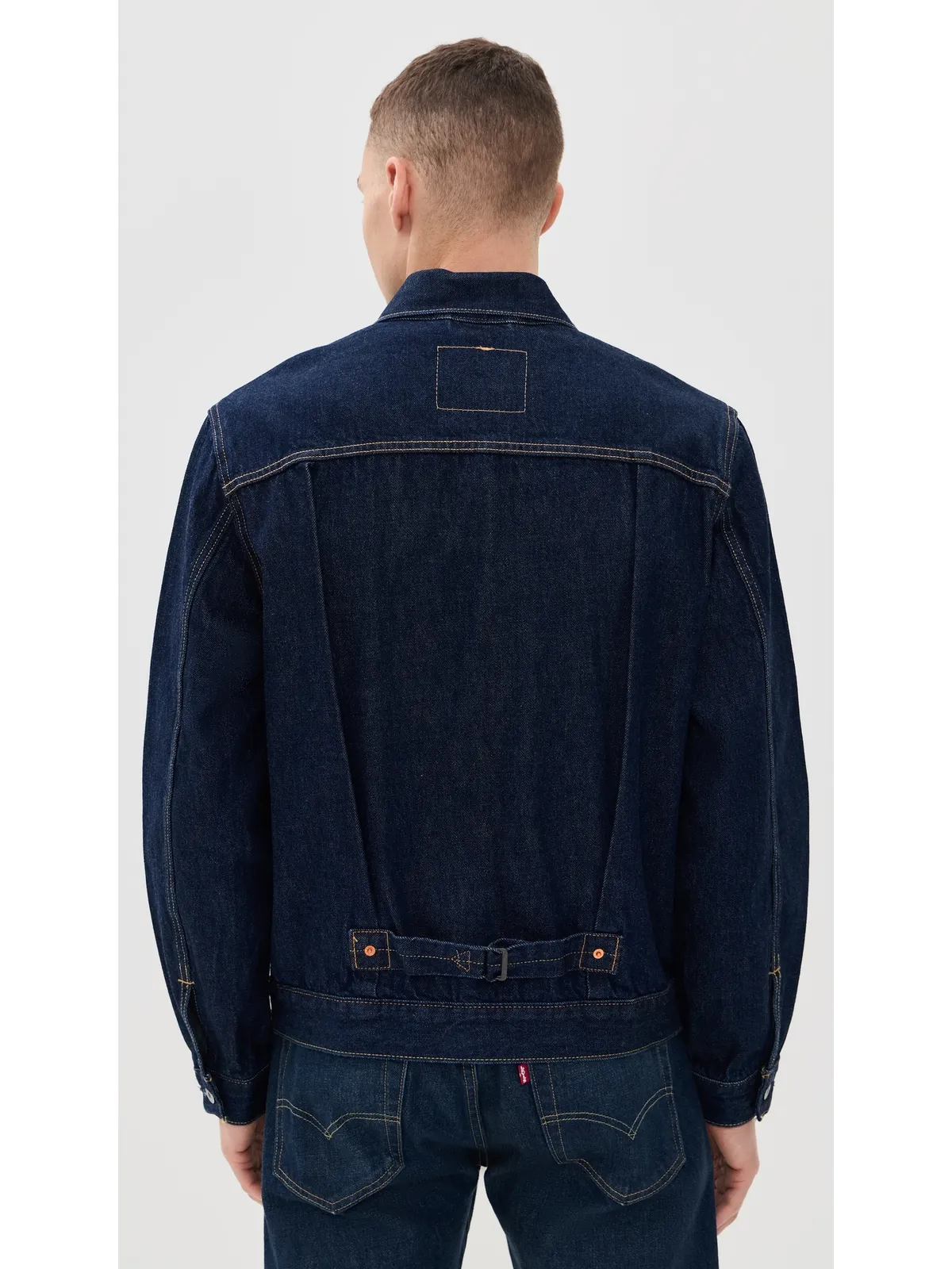 Levi's Type I トラッカー ジャケット ニューセルビッジ リンス - 画像3