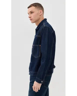 Levi's Type I トラッカー ジャケット ニューセルビッジ リンス - サムネイル4