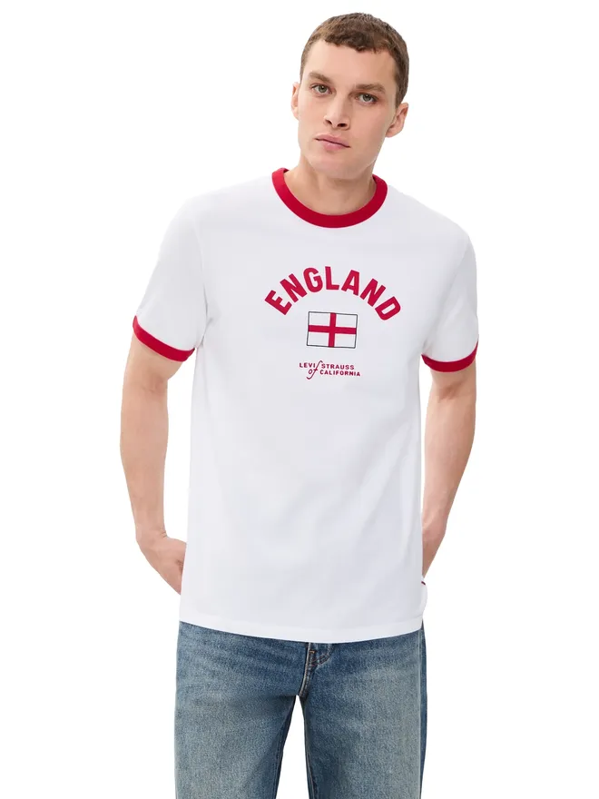 LEVI'S Levi's ワールドカップ イングランド リンガーTシャツの商品画像