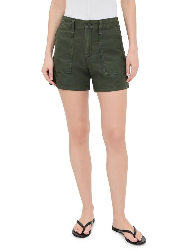 LEVI'S Levi's Ribcage ユーティリティショーツ（Slubbed Deep Depths）の商品画像