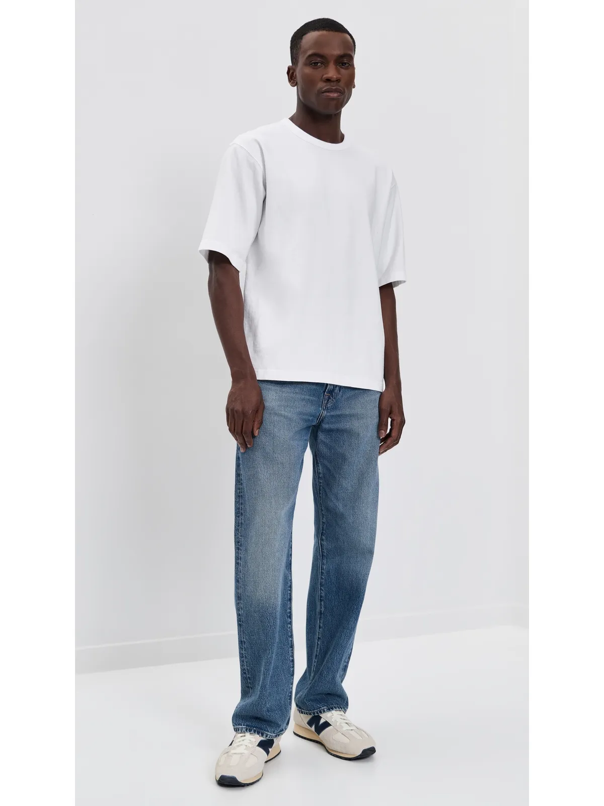 Levi's ヘビーウェイト ルーズTシャツ ブライトホワイト - 画像5