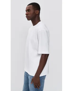 Levi's ヘビーウェイト ルーズTシャツ ブライトホワイト - サムネイル4