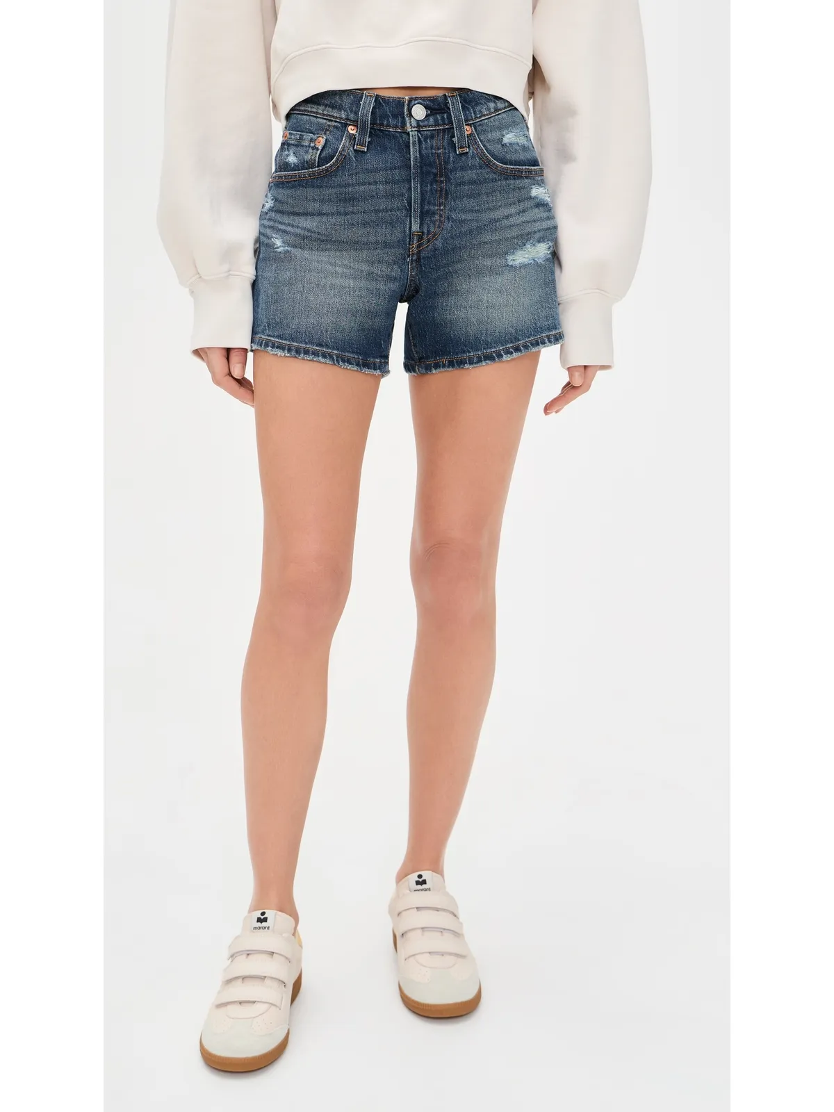 Levi's 501 Curve ショーツ ハッピーバイブス カーブ - 画像2