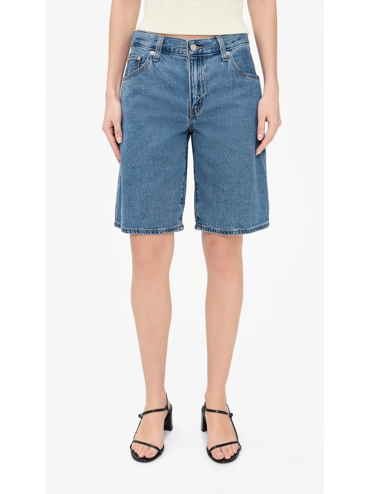 Levi's バギー・ダッド デニムショーツ - 画像2