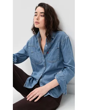 Levi's テオドラ ウェスタンシャツ - サムネイル2