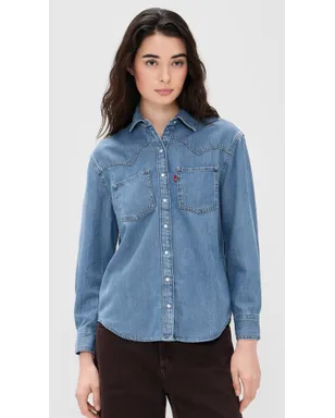Levi's テオドラ ウェスタンシャツ - サムネイル3