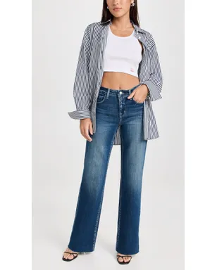 L'AGENCE Scottie ハイライズ・ワイドレッグジーンズ - サムネイル5