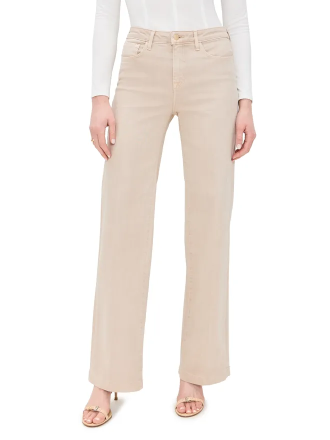 L'AGENCE L'AGENCE Clayton ハイライズ・ワイドレッグジーンズの商品画像