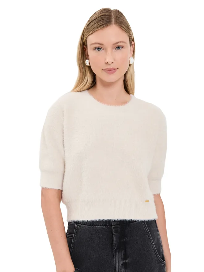 L'AGENCE L'AGENCE Guinevere クロップ クルー セーターの商品画像