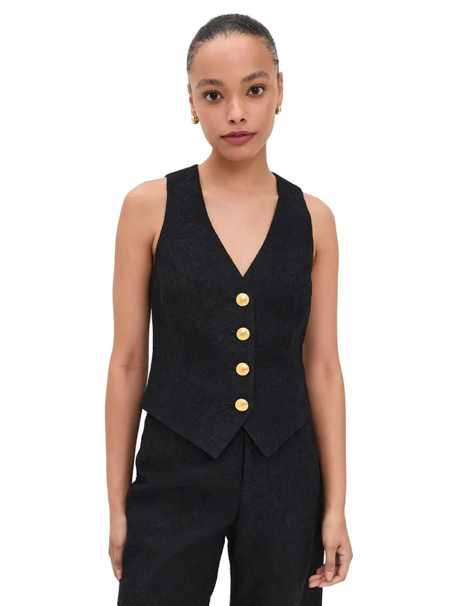 L'AGENCE L'AGENCE Kino ボンデッド レース ベストの商品画像
