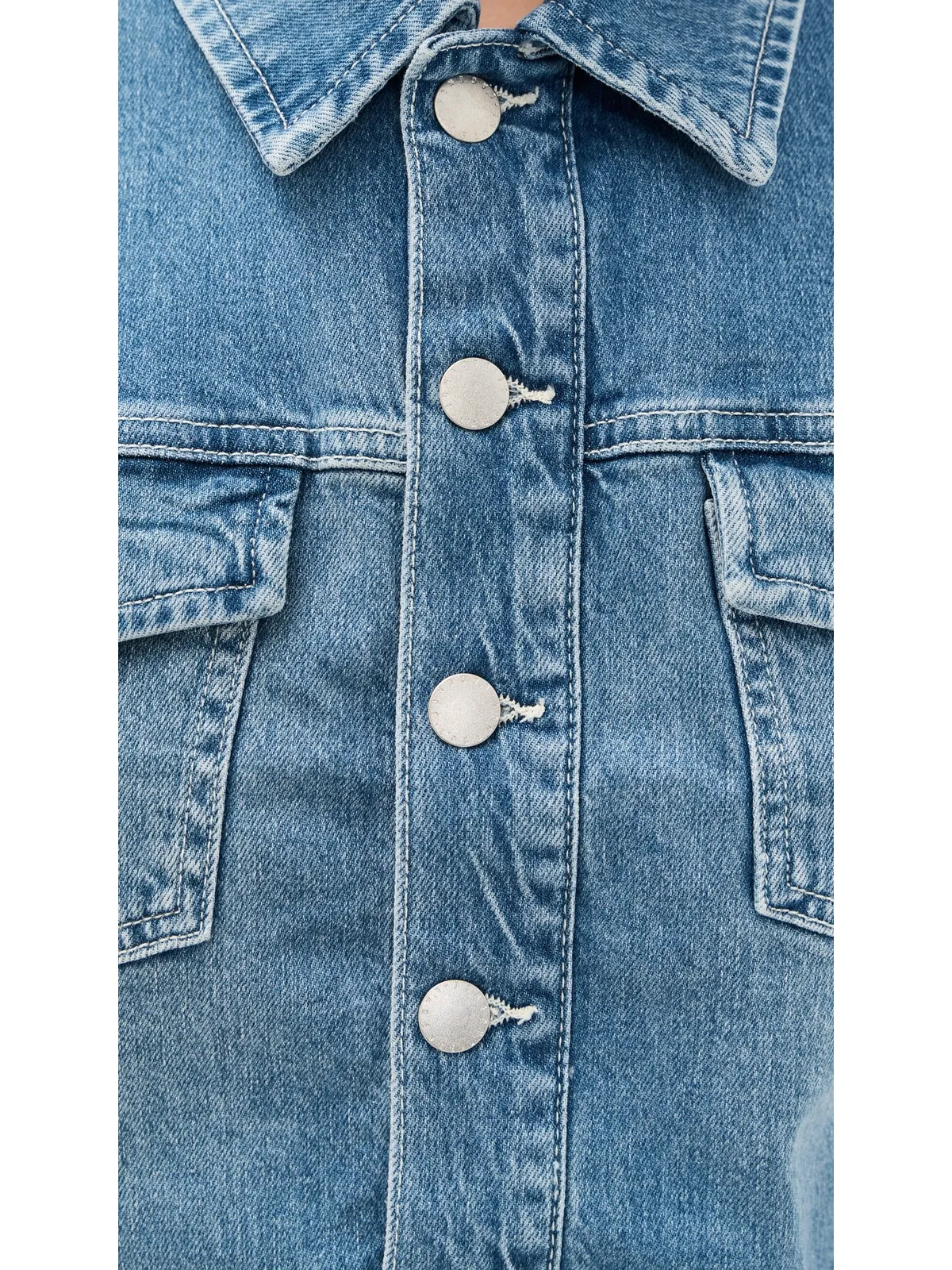 L'AGENCE Kirstie ショートスリーブ クロップド ジャケット Calabasas - 画像6