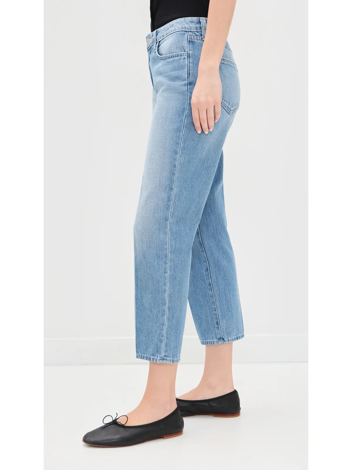 L'AGENCE Thalina Slouchy Straight Jeans Bellflower - 画像4
