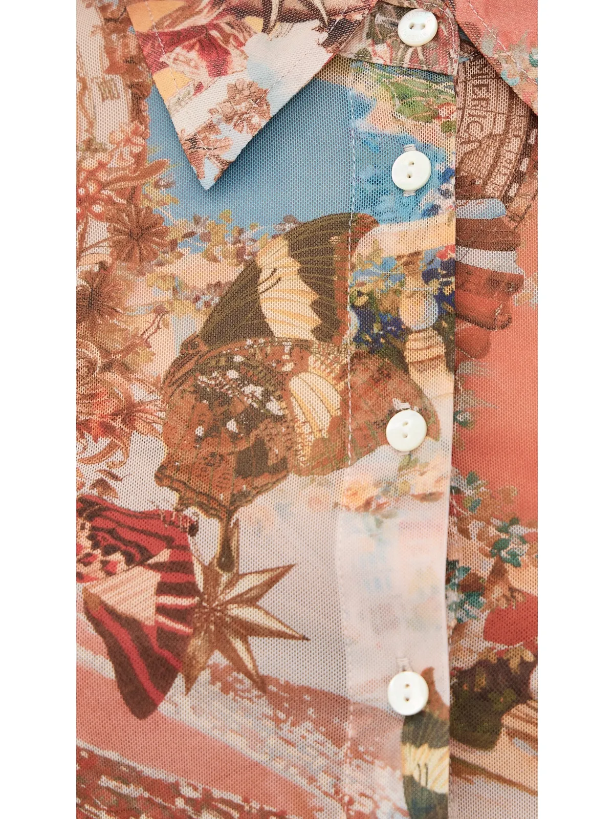 L'AGENCE インディアナ フィット ブラウス マルチカラー - 画像6