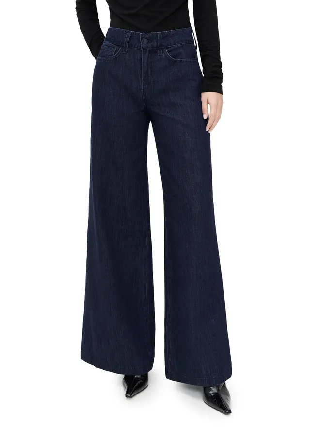 L'AGENCE L'AGENCE Pacey ハイライズ・ワイドレッグジーンズの商品画像