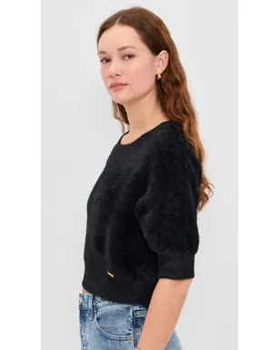 L'AGENCE Guinevere ショートスリーブ クロップ クルーネック - サムネイル4