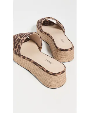 L'AGENCE Ramani エスパドリーユ Leopard - サムネイル4