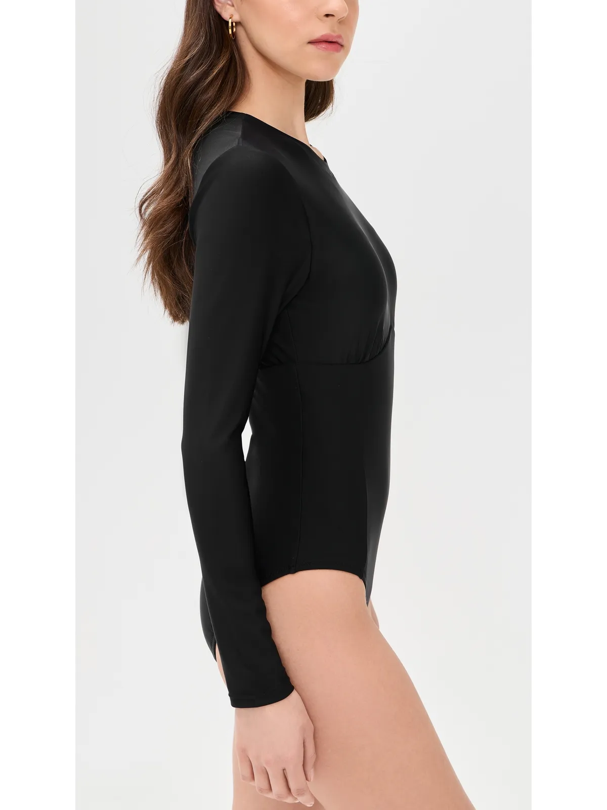 L'AGENCE Solid Lambert ワンピース水着 - 画像4