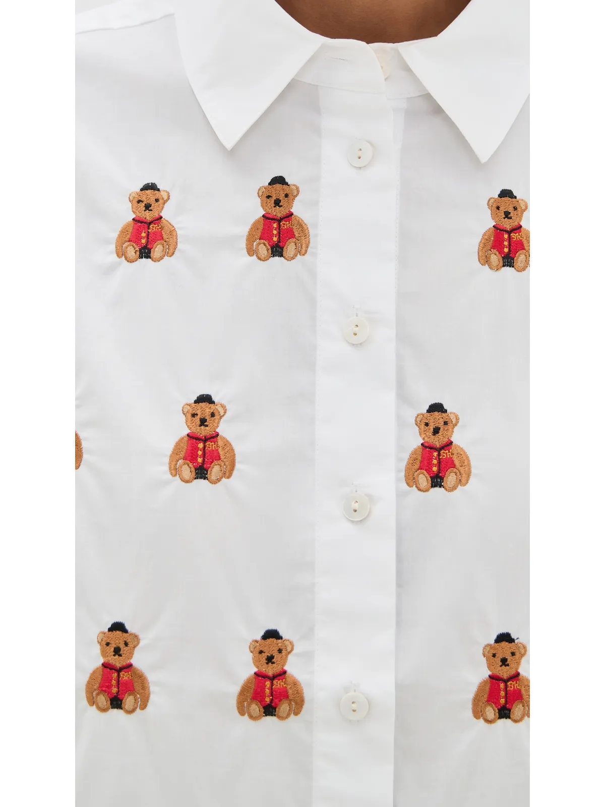 Lingua Franca Bowery Bear Shirt - 画像6