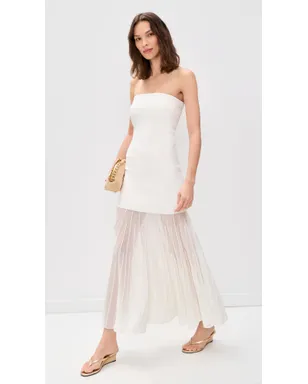 Line & Dot Perissa Knit Dress Ivory - サムネイル5