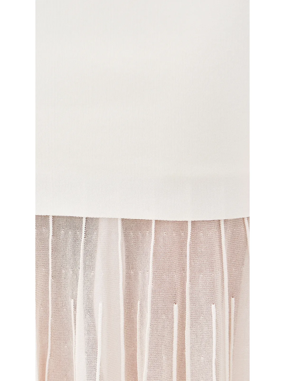 Line & Dot Perissa Knit Dress Ivory - 画像6
