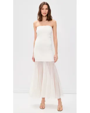 Line & Dot Perissa Knit Dress Ivory - サムネイル2