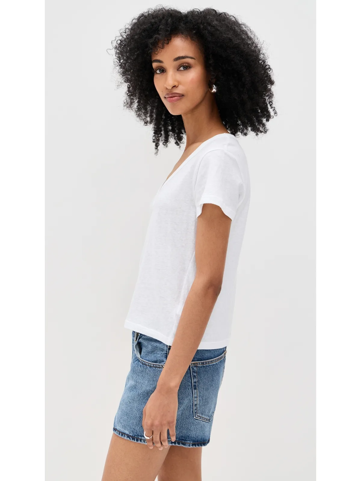 Leset ローラ VネックTシャツ - 画像4