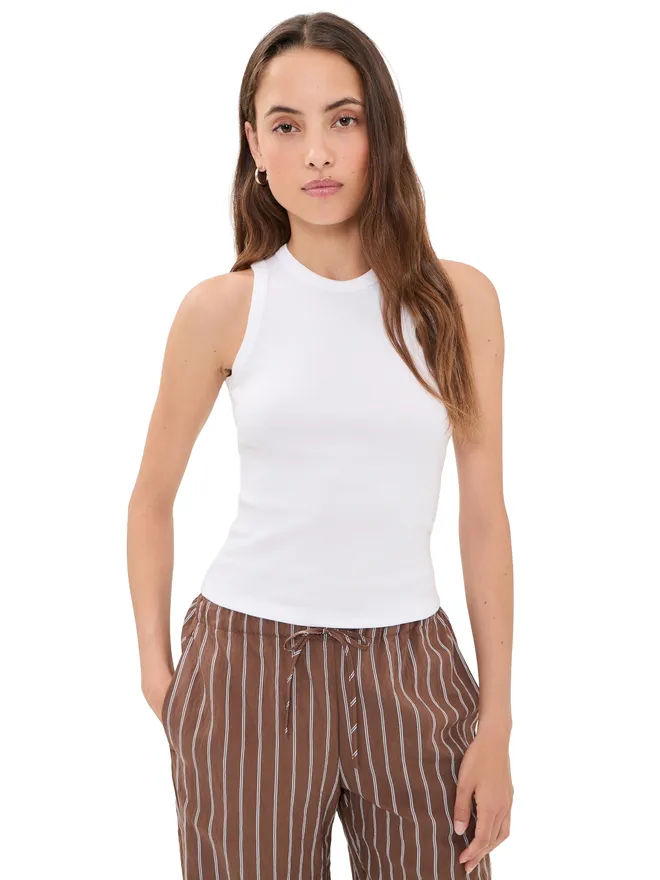 LESET Leset ナンド ハイネック タンクトップの商品画像