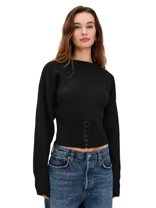 LIONESS Lioness ディオン ニット スウェットシャツ オニックスの商品画像