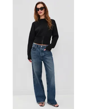 Lioness ディオン ニット スウェットシャツ オニックス - サムネイル5
